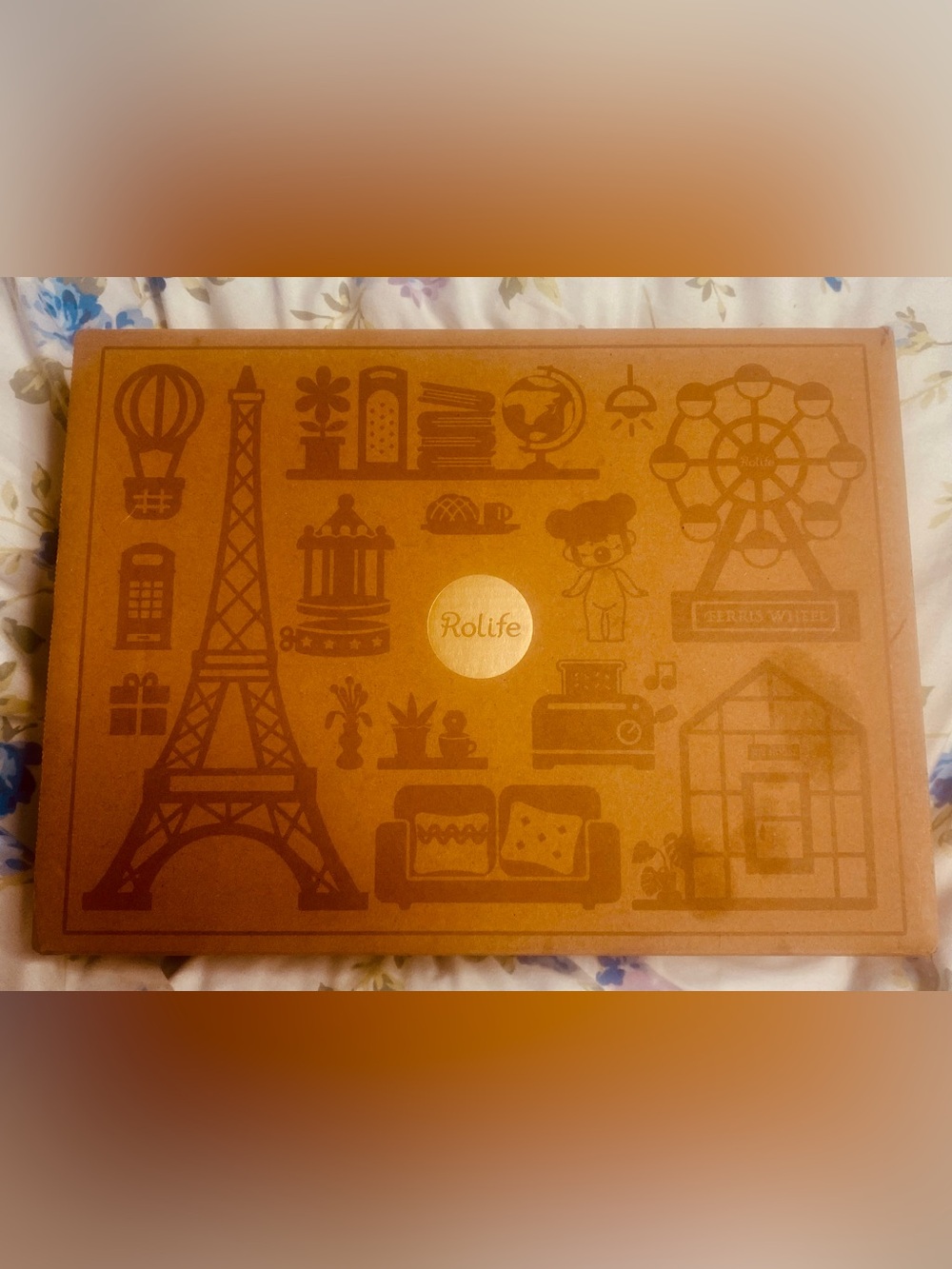 Rolife Decorative Diorama Kit Box - Brown